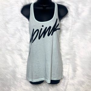 SOLD : Women’s Victoria’s Secret PINK Blue Tank